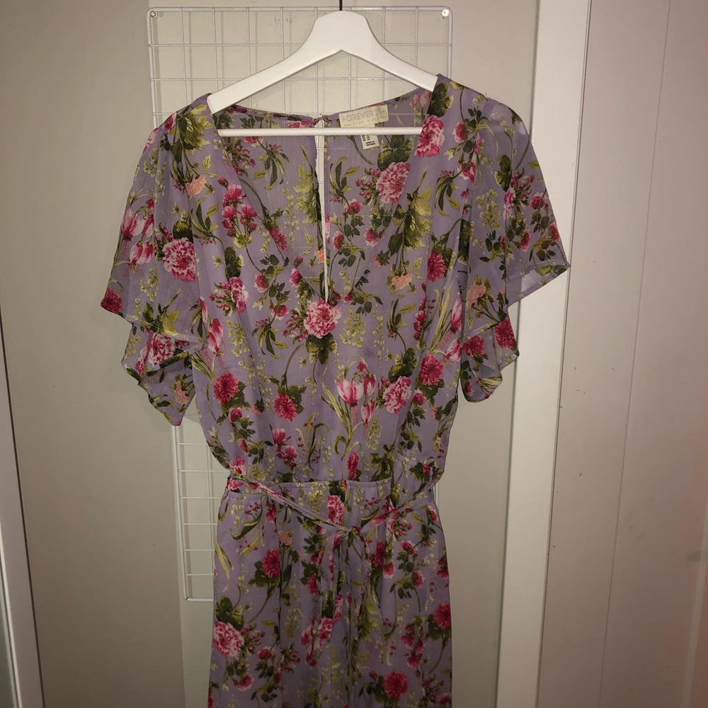 Gorgeous Floral Romper Plus Size